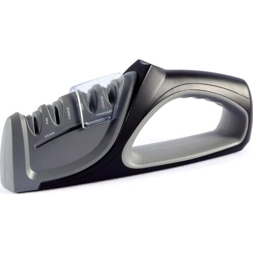 RISAMSHA Carbide Knife Sharpener Ceramic Rod knife sharpener professional stone grinder