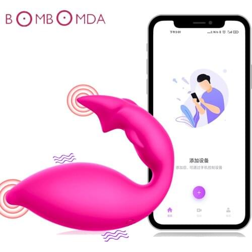 Sex Toys Bluetooth Dildo Vibrator for Women Wireless APP Remote Control Vibrator Wear Vibrating Panties Toys for Couple Sex Shop