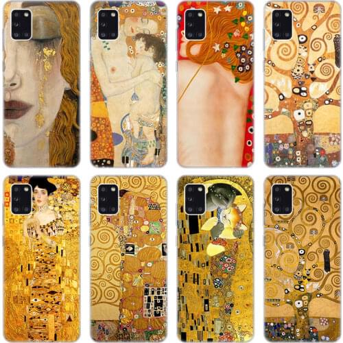 Kiss by Gustav Klimt Soft Case for Samsung Galaxy A02 A10 A11 A12 A20 A20E A21 S A22 A30 A31 A32 A01 Core Silicone Cover