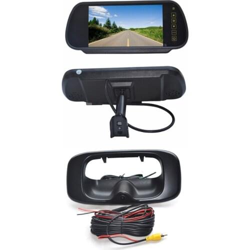 Vardsafe VS3797R 7Inch Replacement Rear View Screen Display & Reverse Camera for Chevrolet Silverado / GMC Sierra (1999-2006)