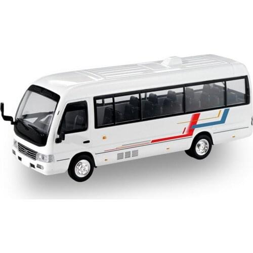 XCARTOYS 1/64 Scale Toyota Coaster Mini Bus Diecast Car Model Toy Collection