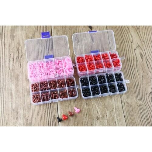 100set 125pcs/set Plastic Safety Nose Doll Plush Toys Stuffed Animals Making sewing
