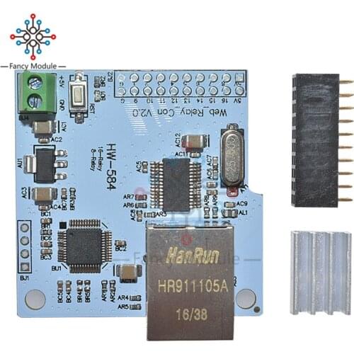 ENC28J60 16bit Network Controller Module for 16Bit Relay Module Board Smart Home