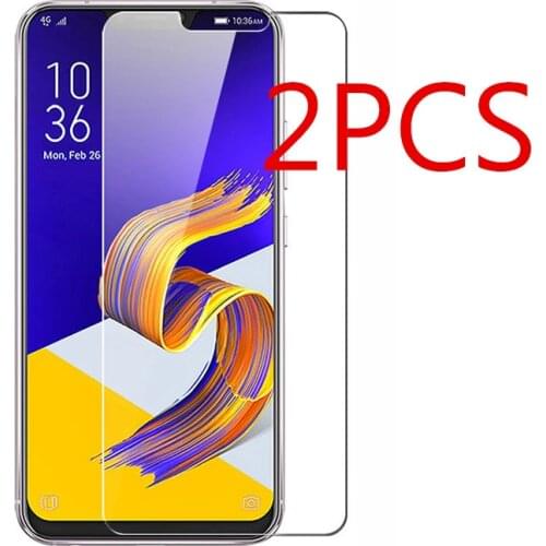 2PCS Mobile Tempered Glass On The for ASUS Zenfone 5Z ZS620KL 5 ZE620KL 6.2" GLASS Protective Film Screen Protector cover phone