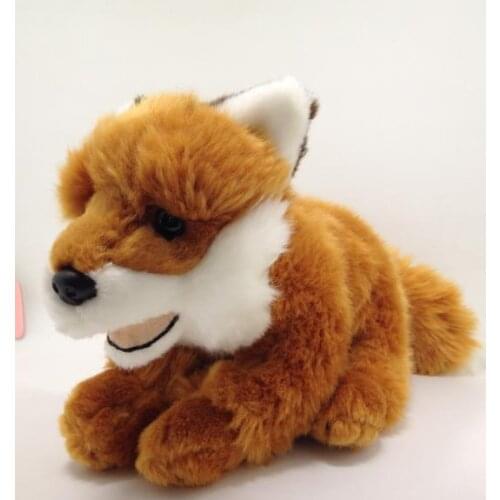 2019 Cute Red Foxes Plush Toys Simulation Giant Squid Stuffed Toys Cute Animal Plush Dolls for Kids Gifts