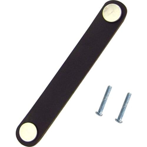 8x Cabinet Handles Handmade Leather Dresser Drawer Knobs Pulls Door Handle Kitchen Pulls Knob