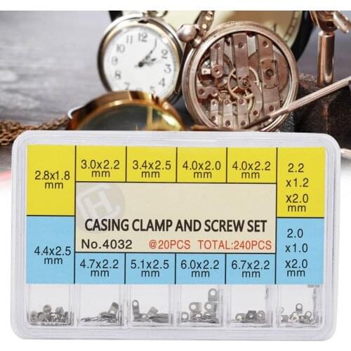 Watch Casing Clamp Movement Repair Adapter Securing Screw Washer for ETA2824 2834 2826 2836 High Quality Watch Tool Accessary l