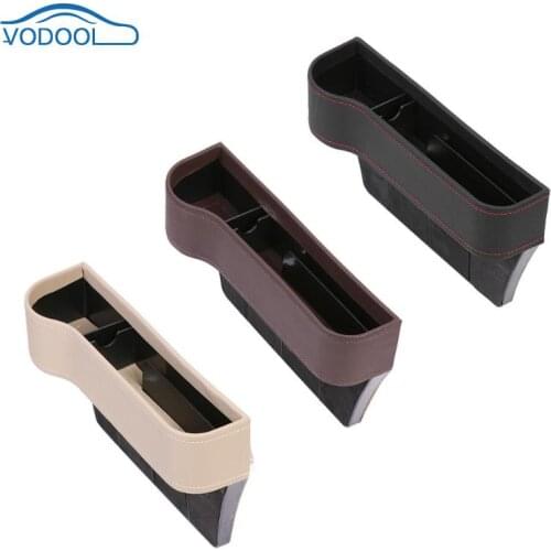 Car Seat Crevice Storage Box up Drink Holder Seat Gap Organizer Auto Stowing Tidying for Small Things Phone Keys Cards