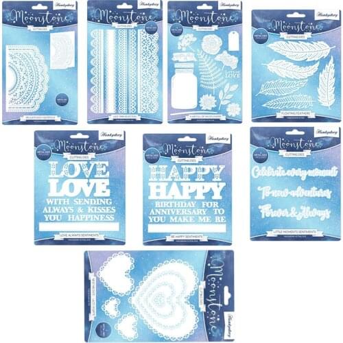 CH 2020 New Arrival Leaves and Flowers Metal Cutting Dies 3D DIY Scrapbooking Carbon Sharp Craft Die Photo Invitation Cards