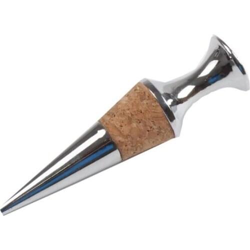 Zinc Alloy Glyptostrobus Wine Stopper Cork Wine Bottle Zinc Stopper Alloy Bar Tools Kitchen Accessories ZA5963