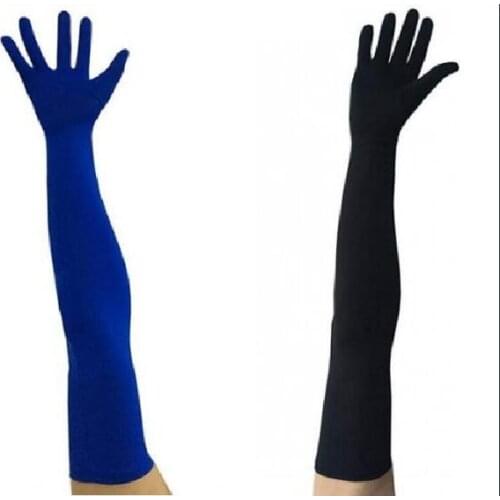 Womens spandex long Gloves Cosplay Glove Halloween Cosplay Accessories