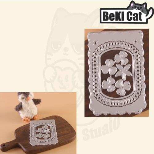 Elegant display a6 Metal Cutting Dies Stencils for DIY Scrapbooking photo album Decorative DIY Paper Cards