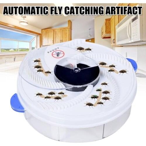Electric Automatic Flytrap Insecticide Electric Catcher Home Office Restaurant Supplies ловушка для мух