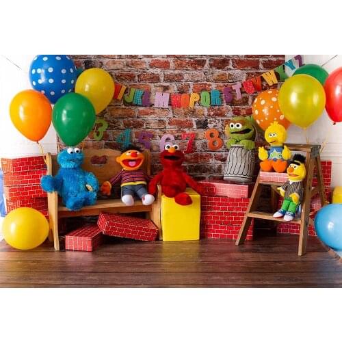 HUAYI Photography Backdrop Baby Shower Child 1st Birthday Celebrations decor Customize Photo Booth Background Studio Photocalls