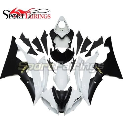 Body Kit For Yamaha YZF 600 R6 08 09 10 11 12 13 14 15 2008 - 2015 Injection ABS Plastics Motorcycle White Black Fairing Kit