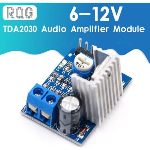 TDA2030 Module Power Supply TDA2030 Audio Amplifier Board Module TDA2030A 6-12V Single