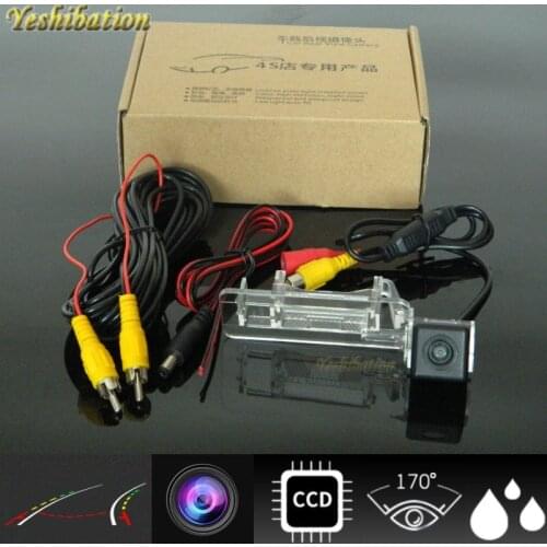 Yeshibation Back Up Parking Camera For Smart Fortwo / Smart ED With Dynamic Trajectory Moving Guide Parking line