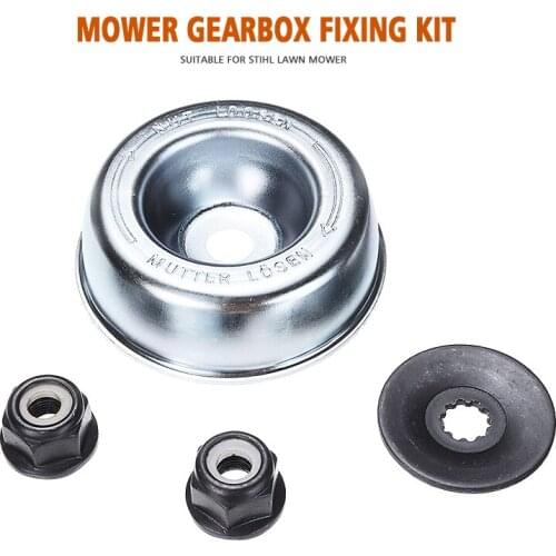 High Quality Metal Lawn Mower Gear Box Fixing Kit For Lawn Mower Trimmer Brush Cutter Strimmer GearBox Fixing Kits Tool Parts