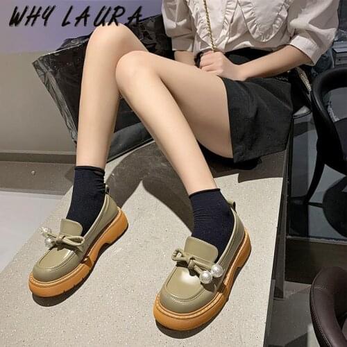 Womens Spring Fall High Heels Womens Leisure Sneakers Womens Round Toe Leather High Heels 2021