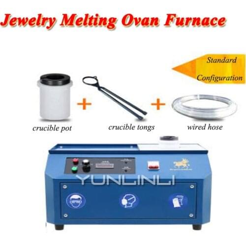 1kg Gold Induction Melting Furnace 220V Jewelry Melting Ovan Furnace For Gold,k-gold,Silver,Cop,Goldsmith Casting BF-H1