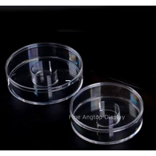 Clear Plastic Bracelet Bangle Stand box for Jewelry Display case pack of 5pcs