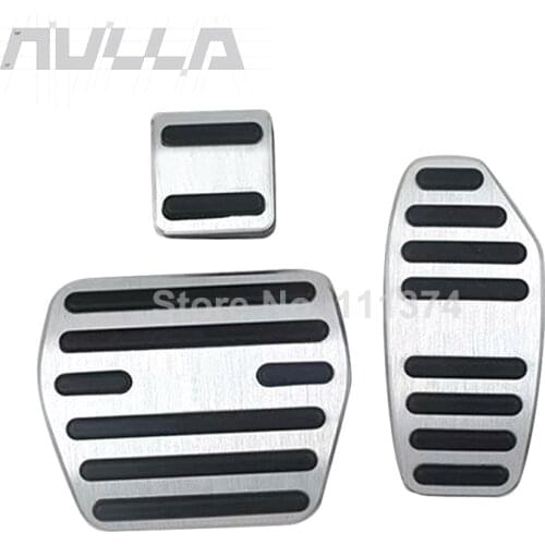 Aluminum Brake Pedal Accelerator Fuel Gas Pedals Pad for Nissan Xtrail X-Trail XTrail T32 2014 2015 2016 2017 2018 2019 2020