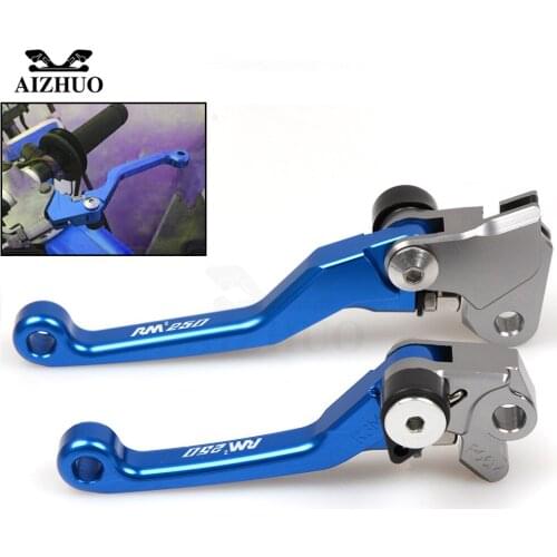 CNC Aluminum Motorcycle For SUZUKI RMZ250 RMZ 250 2009 Motocross dirt bike Pivot Brake Clutch Levers
