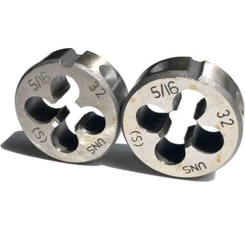 Free shipping of 2PCS DIY quality 5/16"-32 American standard Die Threading Tools Lathe Model Engineer Thread Maker