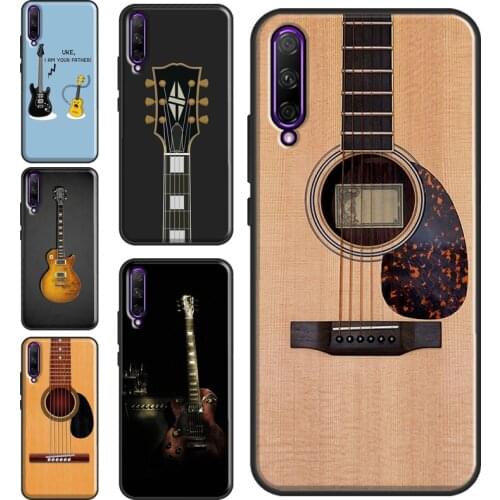 Guitar Instrument Music Phone Case For Huawei Y3 II Y5 Y6 2017 Y7 2018 Y9 2019 Y5P Y6P Y7A 2020 Y9S Nova 5T 3 2 i