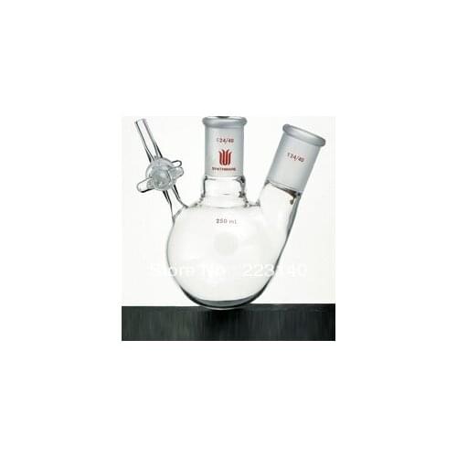F169100 Flask, Reaction, 2-neck, Capacity:100ml, Joint:19/22