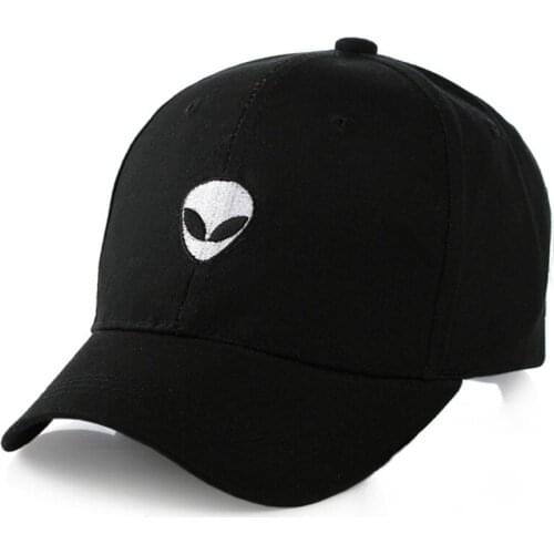 Aliens Baseball Caps Outstar Saucer Space E.T UFO Fans Black cap Men Women Snapback hats Adjustable Dad Hat Dropshipping