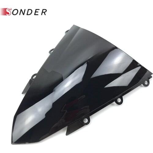Motorcycle PC Windshield For CBR 500R Windscreen For HONDA CBR500 CBR 500 CBR500R 2016 2017 2018