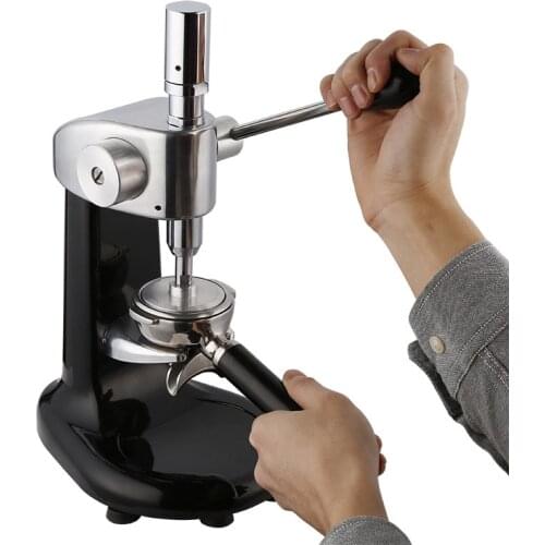 Stainless steel coffee filling press powder machine Constant force powder press Quantitative powder press