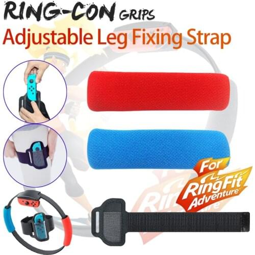 Leg Strap Adjustable with Non-slip Controller Cover Elastic Band Ring-Con for nintendo switch Ring Fit Adventure