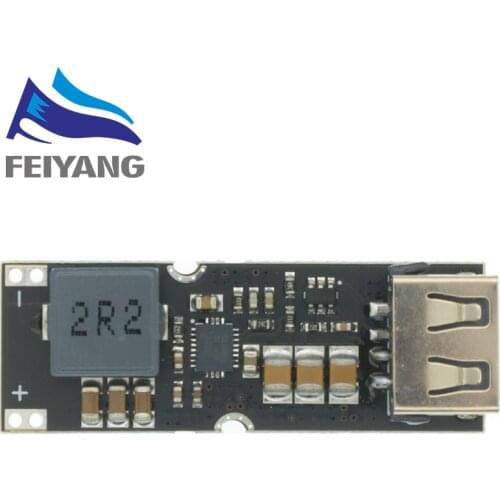 TPS61088 Single Cell Lithium Battery Boost Power Module Board 3.7V 4.2V Liter 5V 9V 12V USB Mobile Phone Fast Charge QC2.0 QC3.0