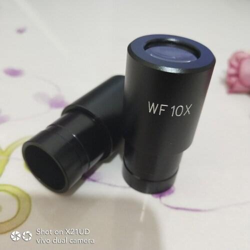WF10X Magnification 16mm Field of View Small Biological Microscope Eyepiece Lens with Mounting Size 20mm