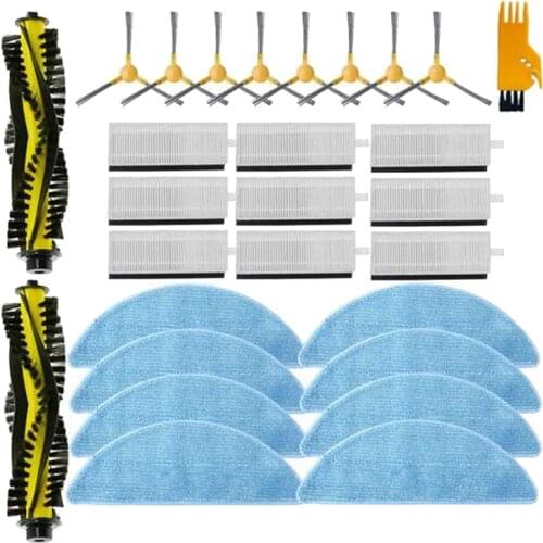 Main Brush Side Brushes Hepa Filter Mop Cloth for Neatsvor X500/600 Robotic Vacuum Cleaner Accessories Replacement