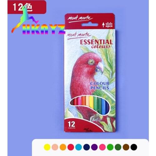 1sets Montmartre 36 Color Pencil Set 12 Color Childrens Art Painting Color Lead Easy Color Pencil color pencil set