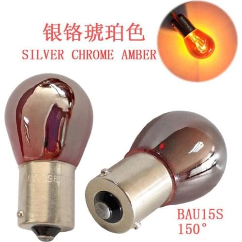 1Pc Chrome Plated Mirror Invisible Light 3156 1176 1157 S25 12V 5W/21W BAY15D BA15D BAZ15D BAU15S Car LED Brake Turn Singal Bulb