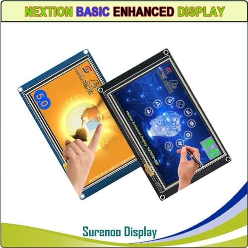 5.0" NX8048K050 Nextion Enhanced HMI USART UART Serial Resistive Touch TFT LCD Module Display Panel for Arduino Raspberry Pi