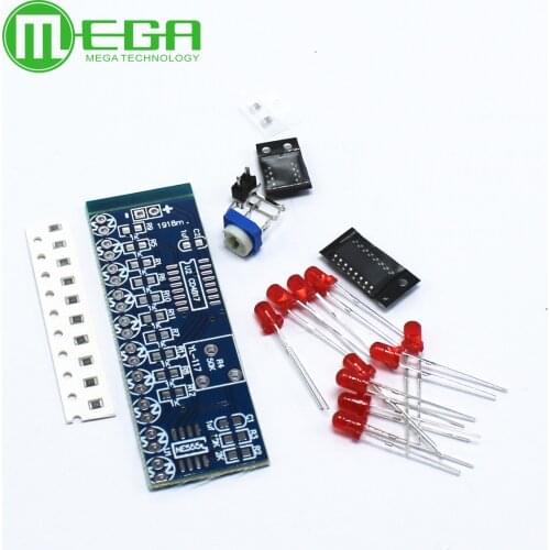 50set Smart Electronics Kits NE555+CD4017 Light Water Flowing Light LED Module DIY Kit for school education