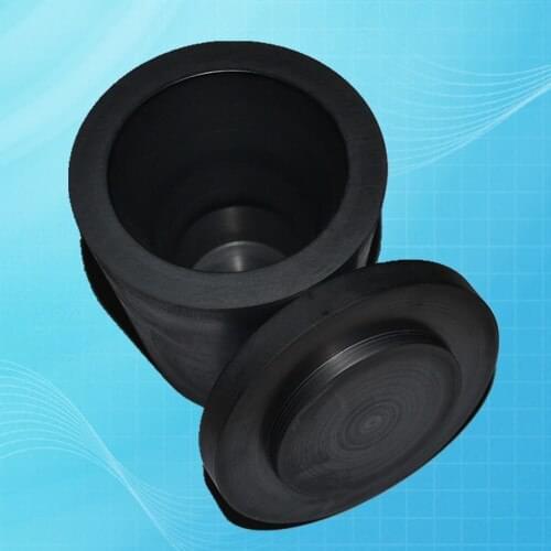 99.95%Pure Graphite Crucible with Lids /R30* H60mm/ Cylindrical Crucible /Graphite Crucible