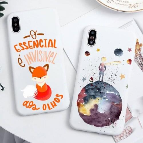 The Little Prince Phone Case Candy Color White for iPhone 11 pro XS MAX 8 7 6 6S Plus X 5S SE 2020 XR