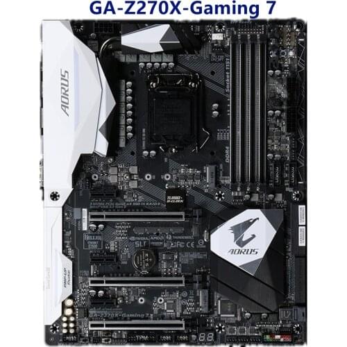 For Gigabyte GA-AORUS Z270X-Gaming 7 used Motherboard LGA 1151 Z270 Desktop Mainboard