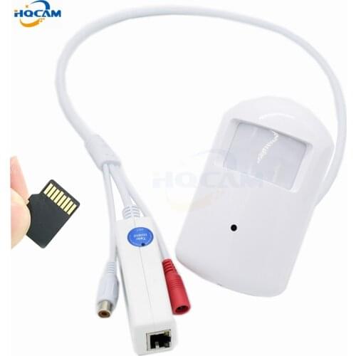HQCAM Audio POE TF Slot 720P 960P 1080P PIR Style Indoor Onvif Mini IP Camera Invisible Surveilence Monitor Camhi