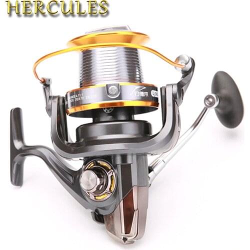 Hercules 12+1 BB 5.2:1/5.1:1/4.1:1 Surf Casting Reel Long Shot Sea Fishing Reels Cast Wheel Spinning Fish Reel 3000-9000 Series