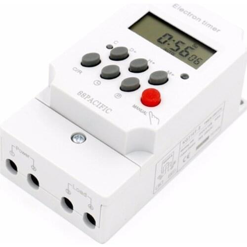 KG316T-II 220VAC LCD Display Programmable Timer Controller Switch