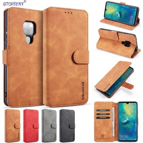 Leather Case For Huawei Mate 20 Luxury Phone Flip Cover Mate20 HMA-L29 HMA-L09 Stand Wallet Cases HMA L29 L09 Bumper Card Bags