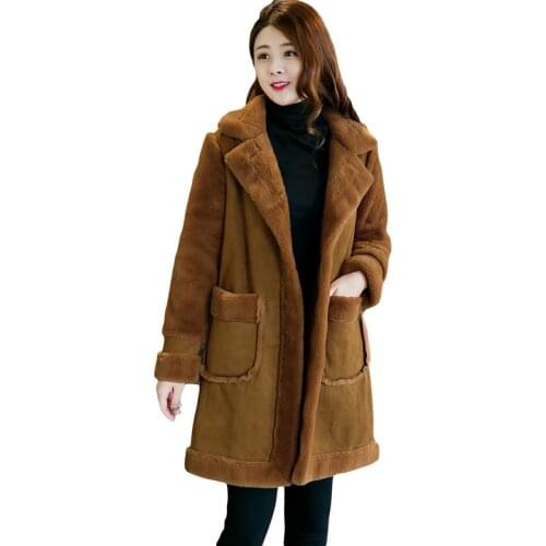 MLUOLANC Women's Jackets With Fur