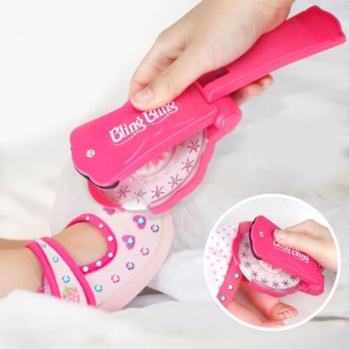 Fashion Shiny Diamond Hair Shine Stapler Kit Bag Clothes Shirt